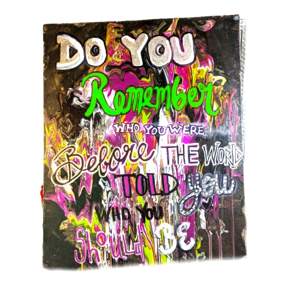 Abstract Art Canvas Oil Painting Original Camryn Nicole